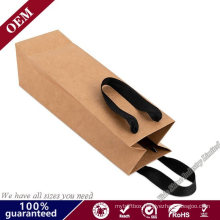 Wholesale Kraft Paper Bags Wine Gift Bags Reusable Gift Bags Paper Grocery Bags Paper Bags with Handles